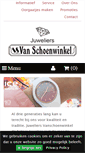 Mobile Screenshot of juweliersvanschoenwinkel.com